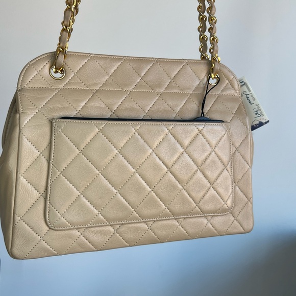 Chanel Vintage single flap with removable wallet 24K gold hardware - Picture 13 of 13